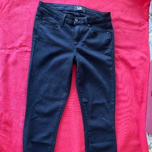 Paige Jeans Verdugo Crop.  Black.  Size 27 Women's. NWOT